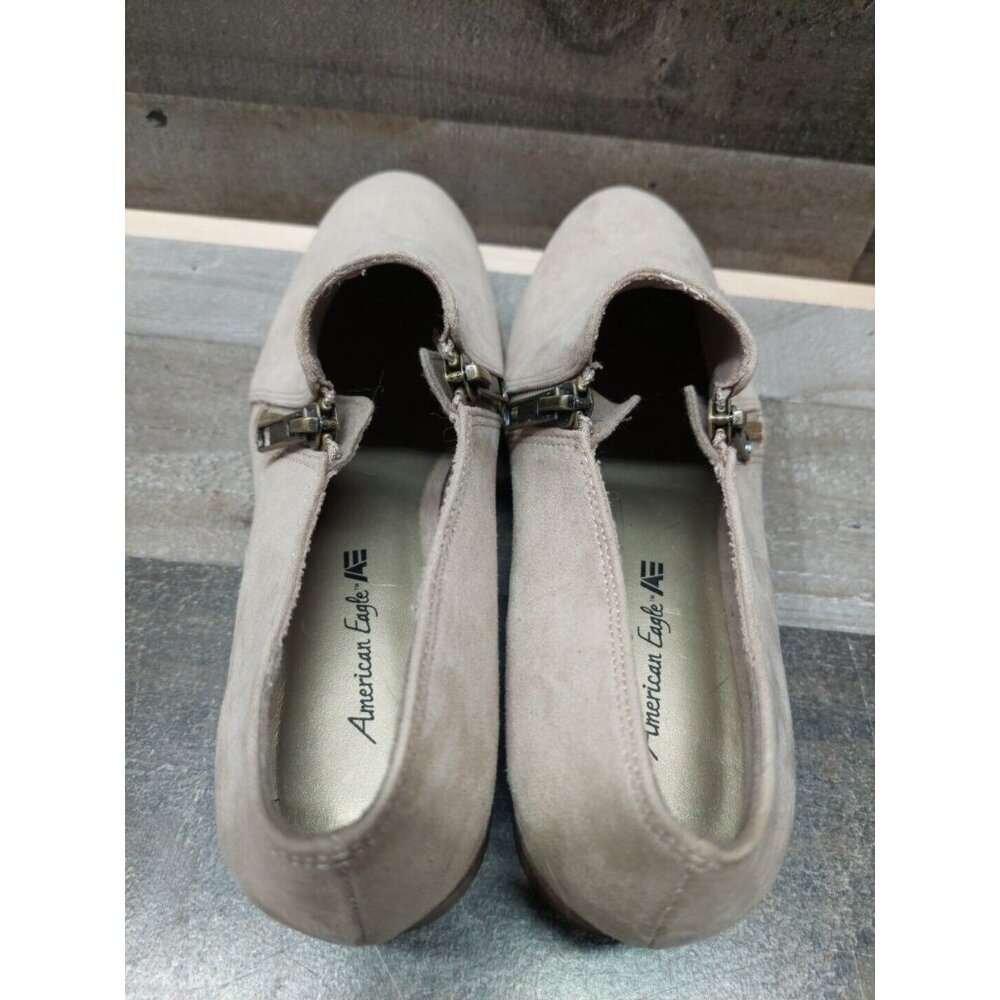 American Eagle Light Pink Zippered Slip On Women's Shoes Size 7 - Picture 2 of 10